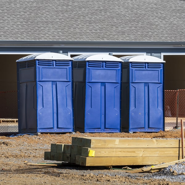 what is the cost difference between standard and deluxe porta potty rentals in Kernersville North Carolina